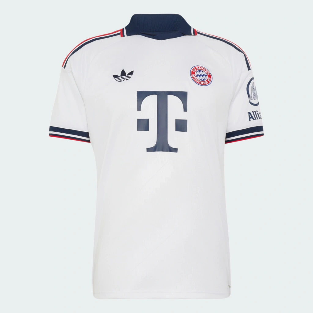 Camisa Bayern de Munique Home I 2026/27 Torcedor Masculino Adidas Branco