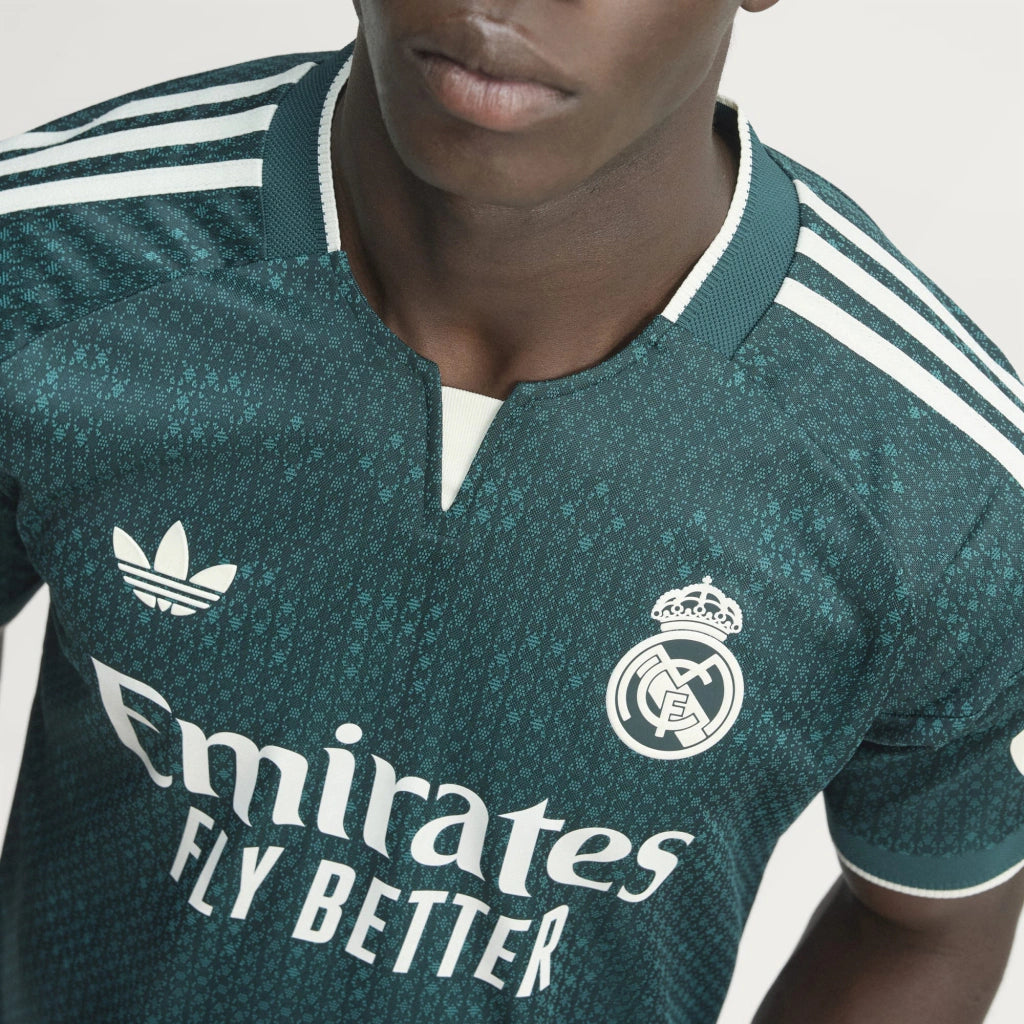 Camisa Real Madrid Away II 2026/27 Jogador Masculino Adidas Verde