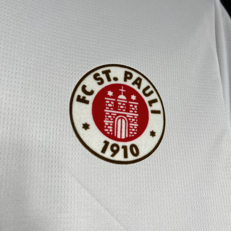 Camisa FC St. Pauli Away 24/25 - Torcedor Masculina -