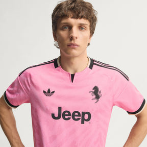 Camisa Juventus Away II 2026/27 Jogador Masculino Adidas Rosa