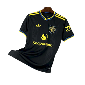 Camisa Manchester United III 25/26 - Torcedor Adidas Masculina - Preta
