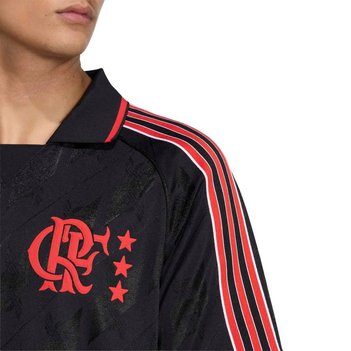 Camisa Flamengo Lifestyler Preta 25/26 Masculina