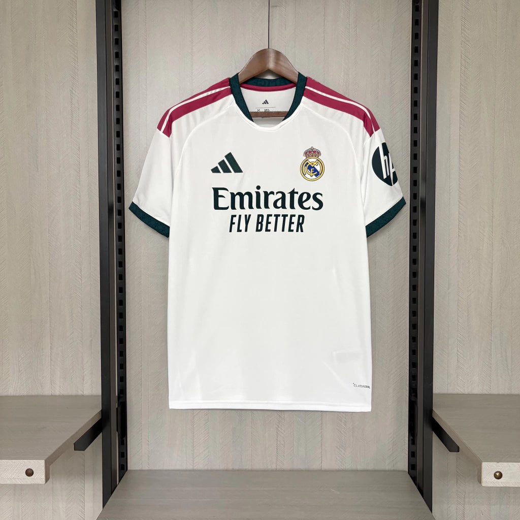 Camisa Real Madrid Home I 2026/27 Torcedor Masculino Adidas Branco