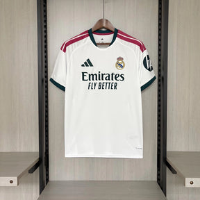 Camisa Real Madrid Home I 2026/27 Torcedor Masculino Adidas Branco