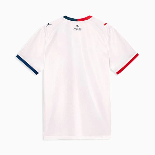 Camisa Bahia Home I 2026/27 Torcedor Puma - Branco Azul e Vermelho