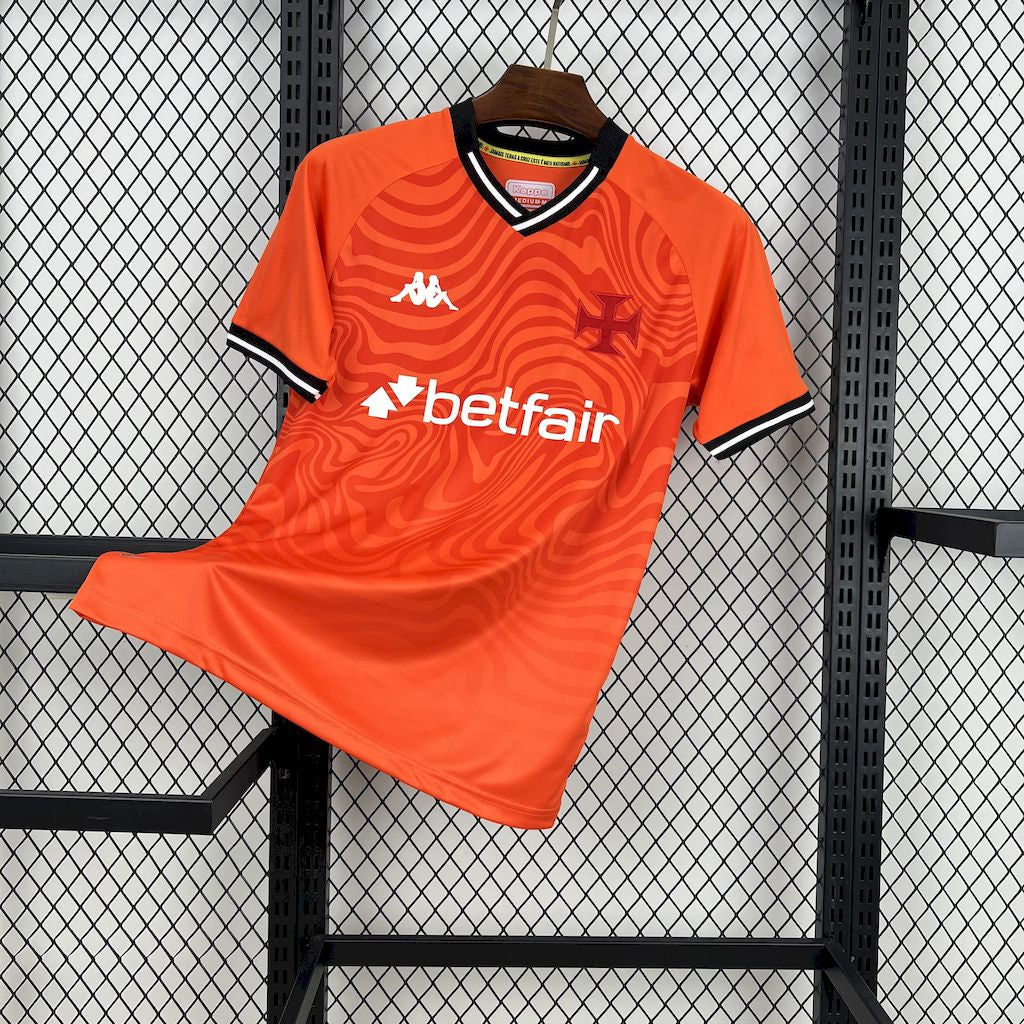 Camisa Vasco Goleiro 25/26 - Kappa - Preta