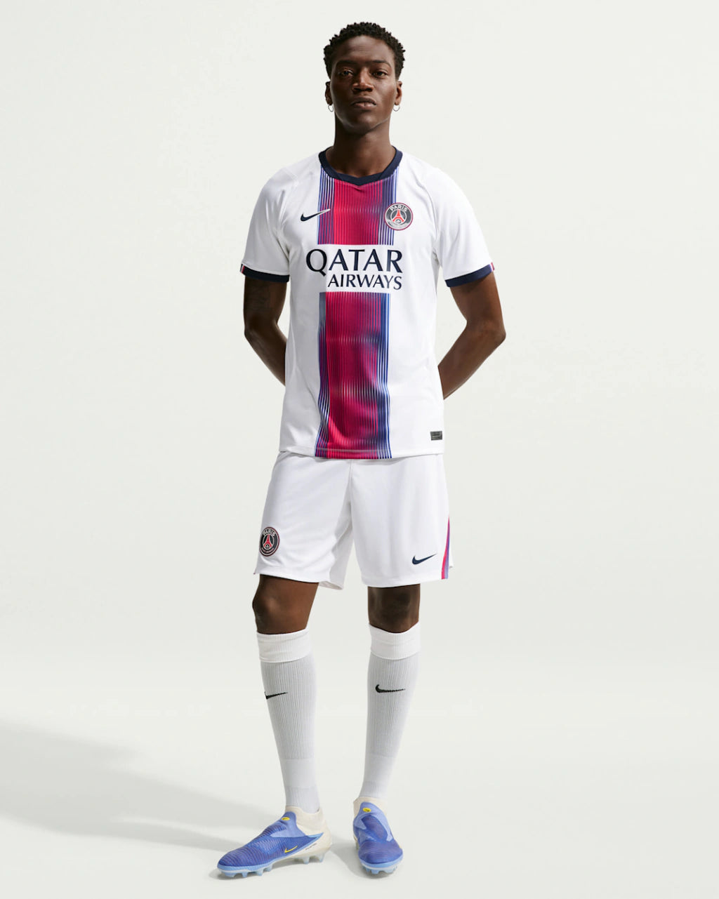 Camisa Paris Saint-Germain (PSG) Away II 2026/27 Torcedor Masculino Nike Branco