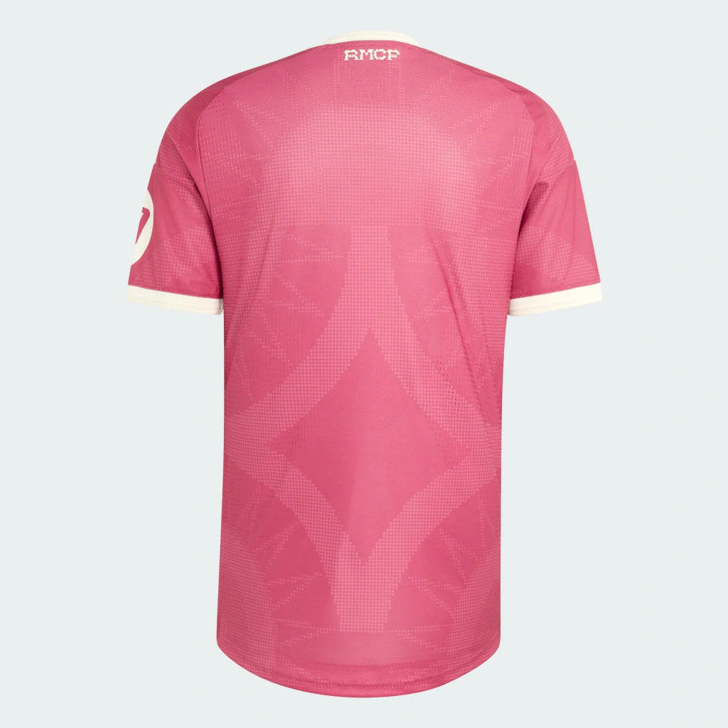 Camisa Real Madrid Third III 2026/27 Jogador Masculino Adidas Rosa