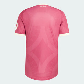 Camisa Real Madrid Third III 2026/27 Jogador Masculino Adidas Rosa