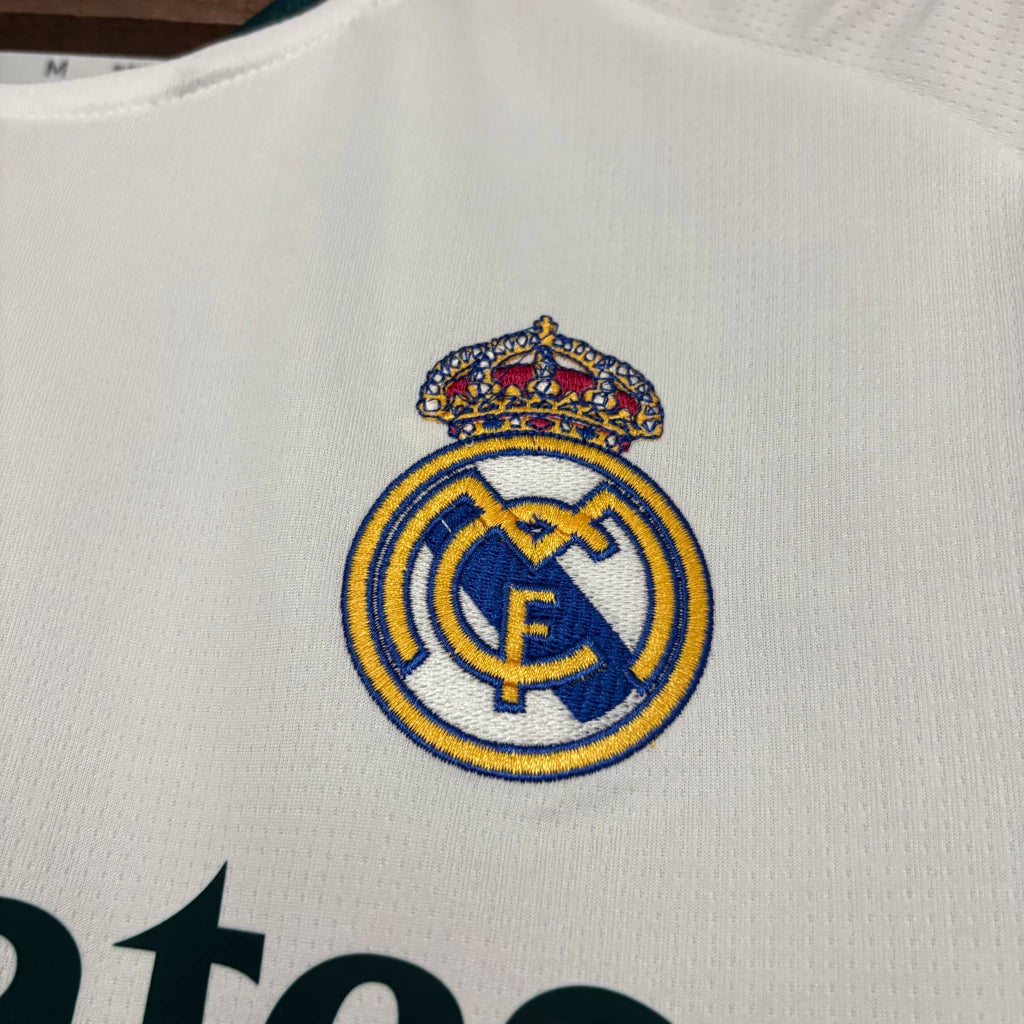Camisa Real Madrid Home I 2026/27 Torcedor Masculino Adidas Branco