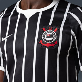 Camisa Corinthians Away II 2026/27 Titular Invasão Nike Preta