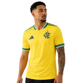 Camisa Flamengo Edição Copa do Mundo 2026 - Torcedor Adidas Amarelo