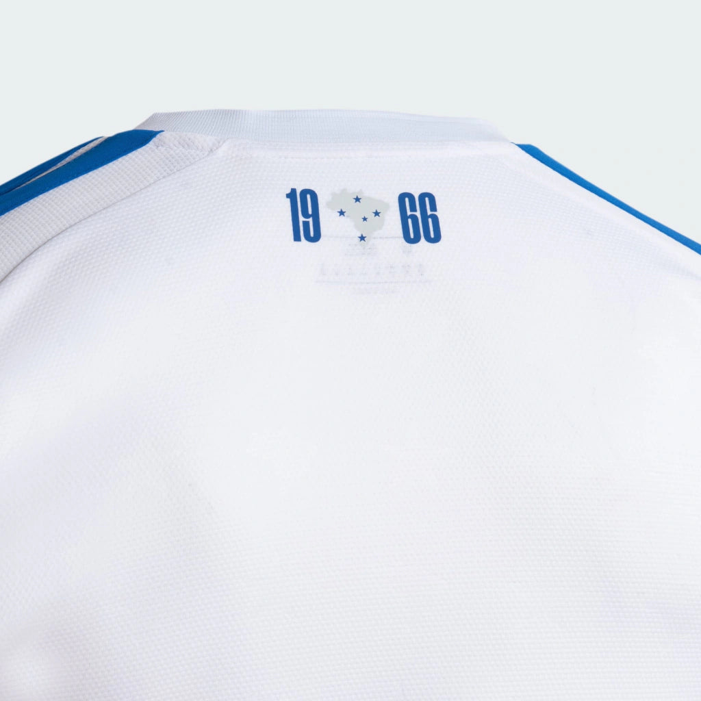 Camisa Cruzeiro Away II 2026/27 Torcedor Masculino Adidas Branco