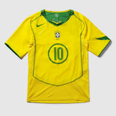 CAMISA NIKE REMAKE 2004 SELEÇÃO BRASILEIRA TOTAL 90