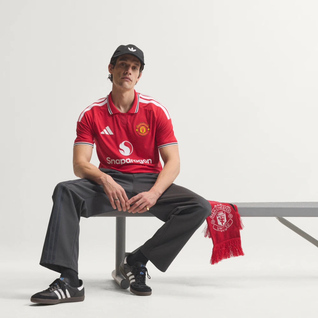 Camisa Manchester United Home I 2026/27 Jogador Masculino Adidas - Vermelho