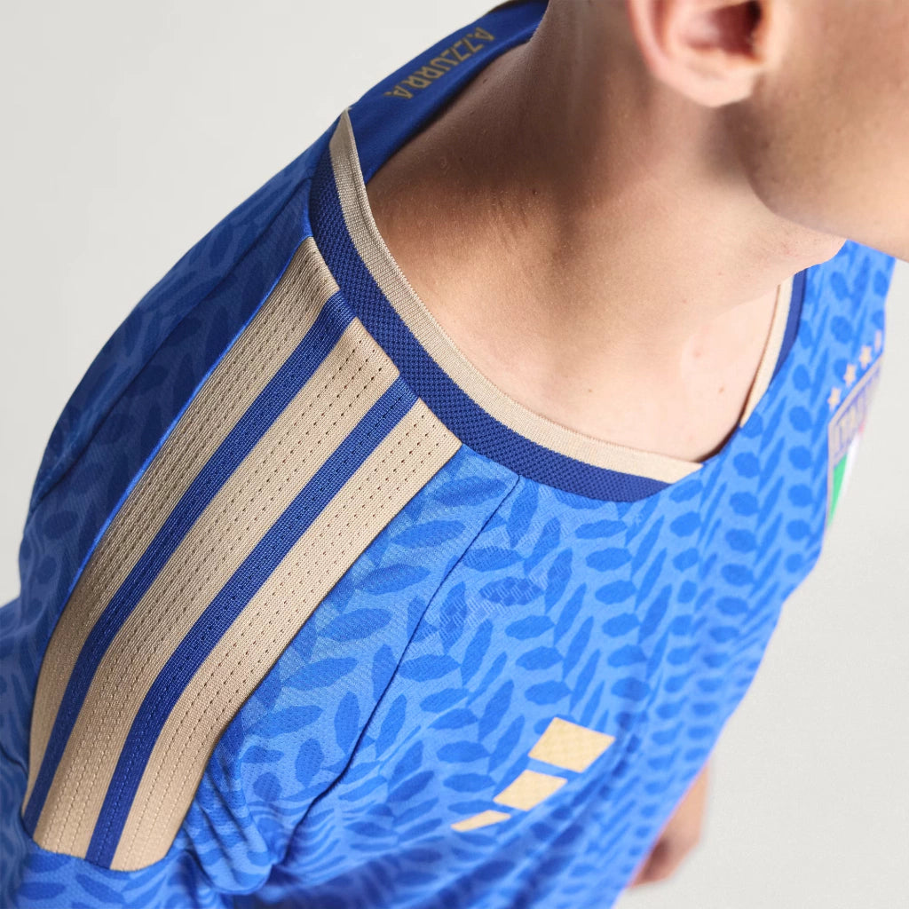 Camisa Itália Home 2026/27 Jogador Masculino Adidas
