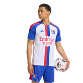Camisa Lyon Home 2026/27 - Torcedor Adidas Masculino - Branco