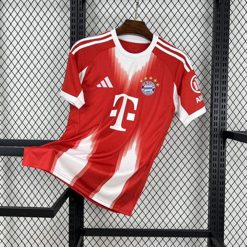 Camisa Bayern de Munique Home 25/26- Adidas Torcedor Masculina