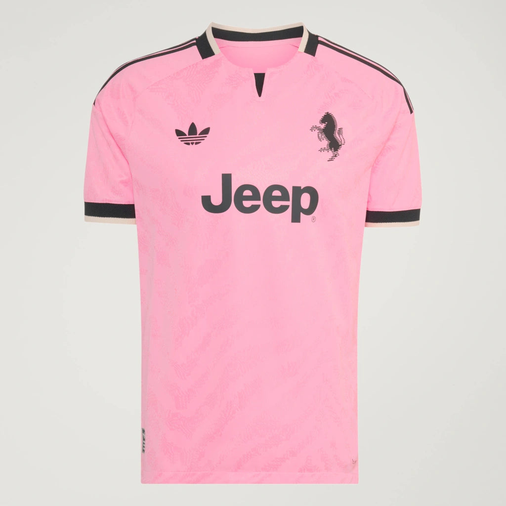 Camisa Juventus Away II 2026/27 Jogador Masculino Adidas Rosa