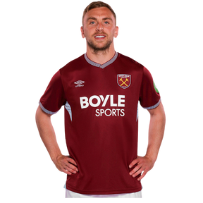 Camisa West Ham United Home 25/26 - Torcedor - Vinho