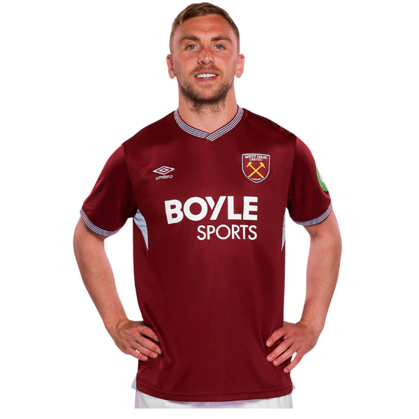 Camisa West Ham United Home 25/26 - Torcedor - Vinho