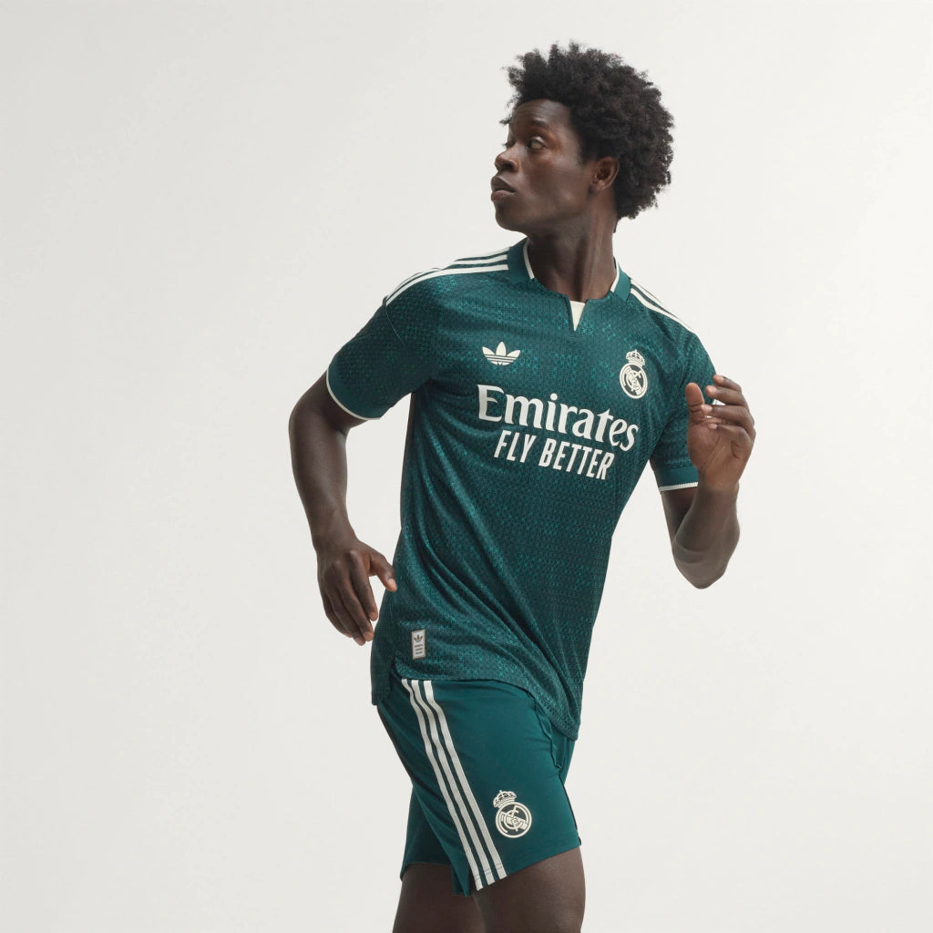 Camisa Real Madrid Away II 2026/27 Jogador Masculino Adidas Verde