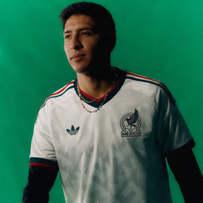 Camisa México Copa do Mundo 2026 - Reserva Jogador Masculina - Branca