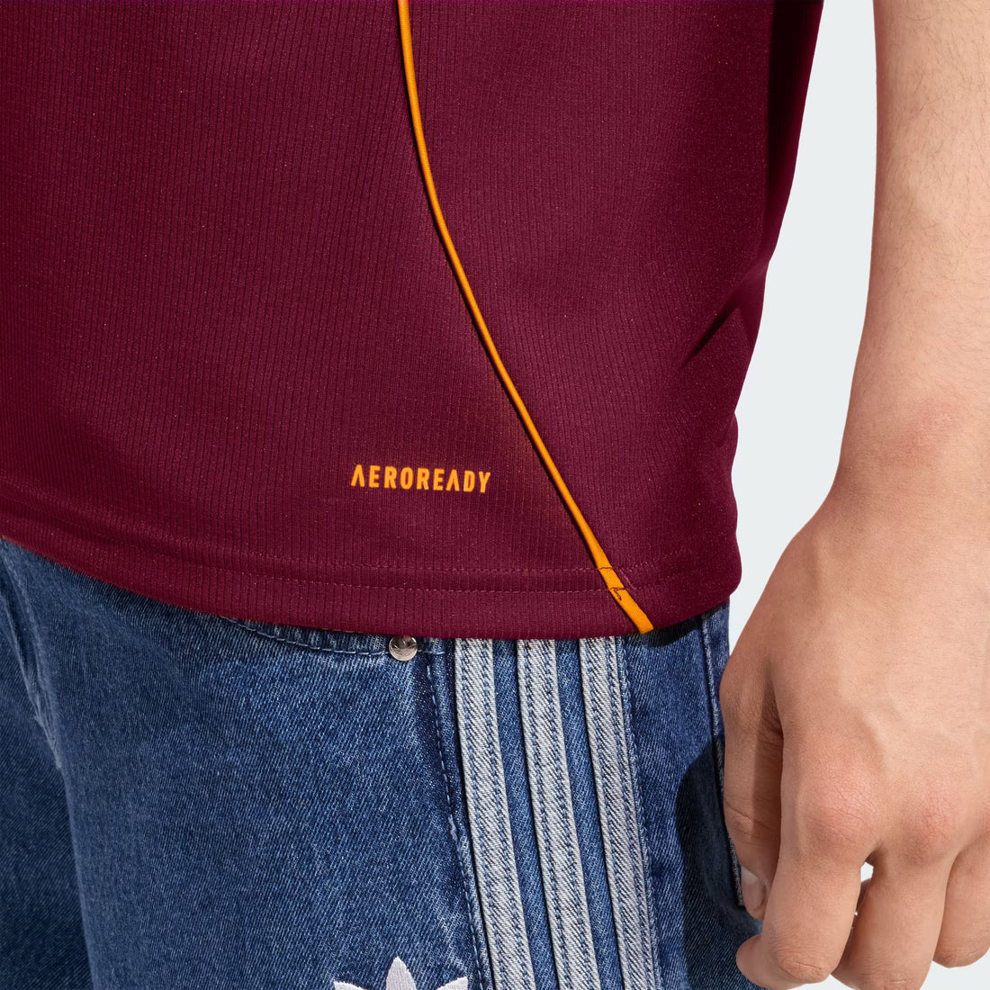 Camisa Roma Home 25/26 - Adidas Torcedor Masculina