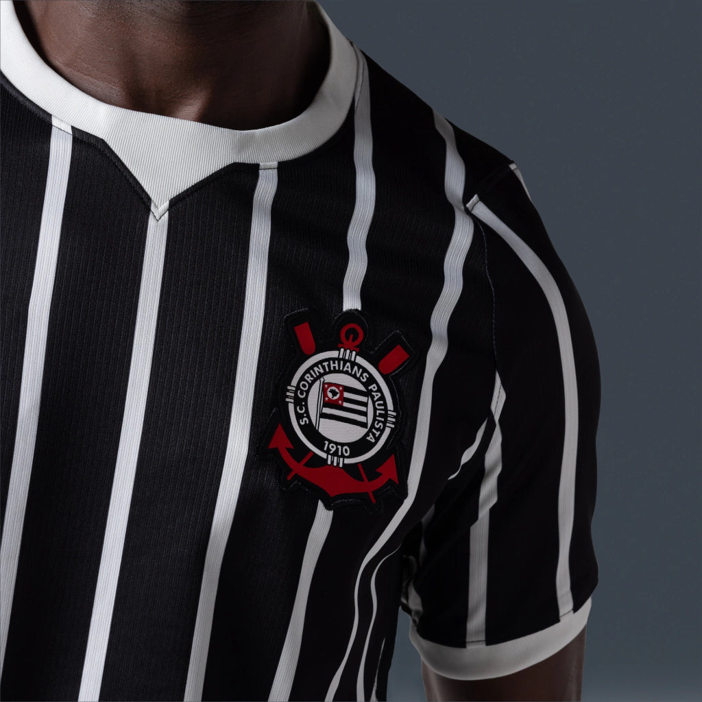 Camisa Corinthians Away II 2026/27 Titular Invasão Nike Preta