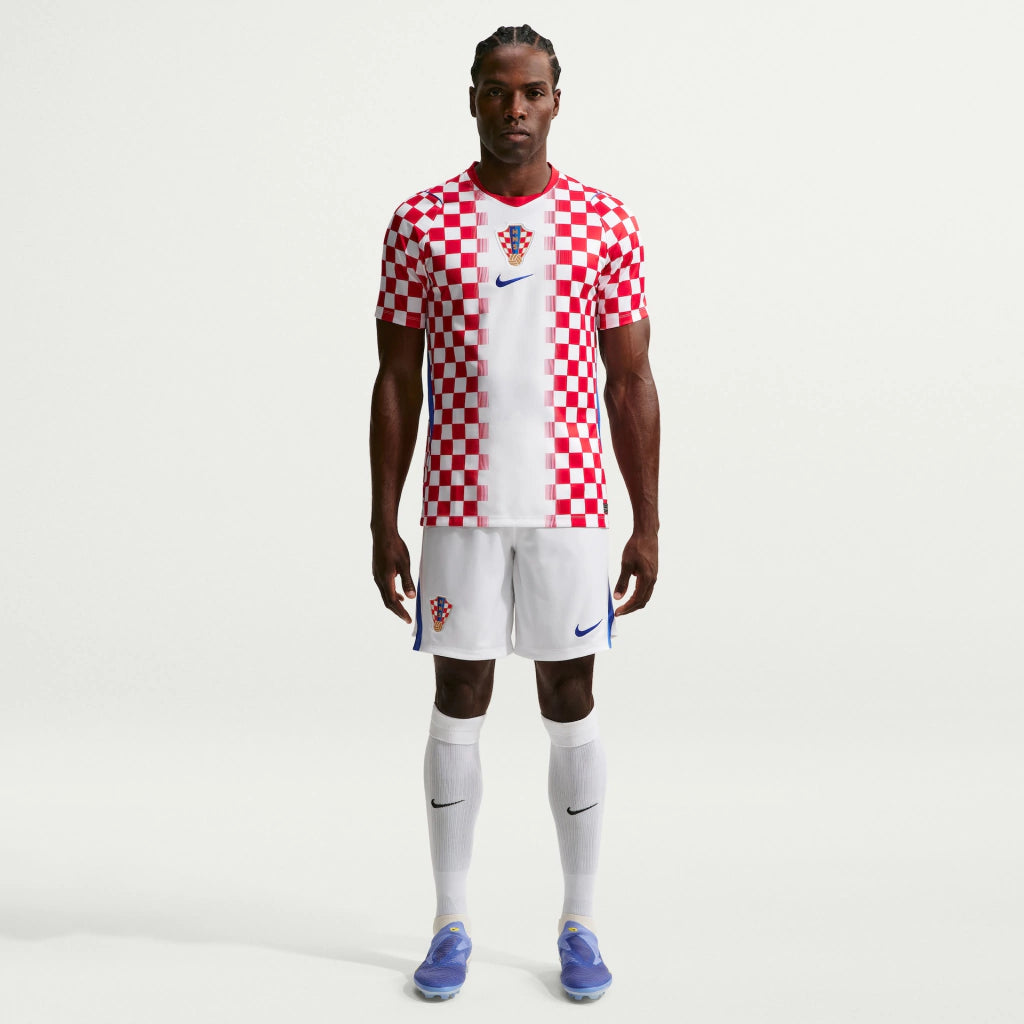 Camisa Cróacia Copa Do Mundo 2026 Home Torcedor Nike - Vermelho e branco