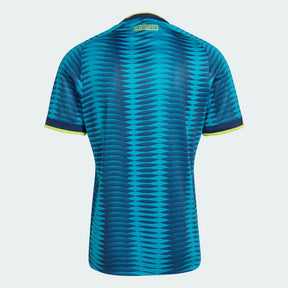Camisa Colômbia Copa do Mundo 2026 Away II Torcedor Masculina - Verde e Azul