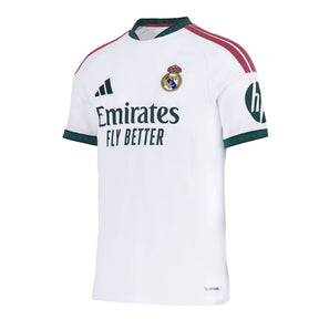 Camisa Real Madrid Home I 2026/27 Torcedor Masculino Adidas Branco