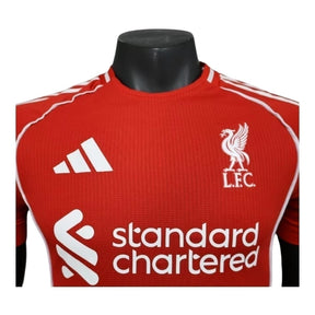 Camisa Liverpool I 25/26 - Jogador Masculina