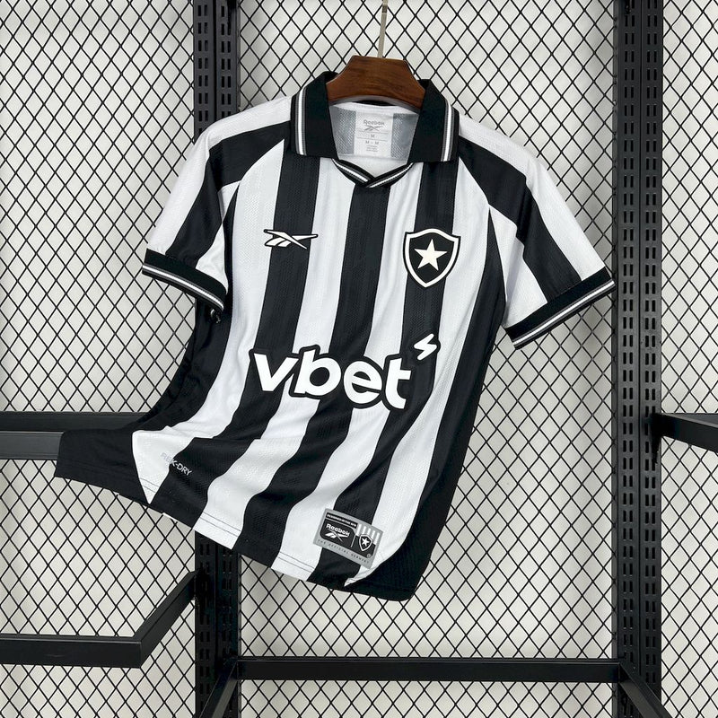 Camisa Botafogo Home 25/26 - Patrocínio Master- Torcedor Masculina