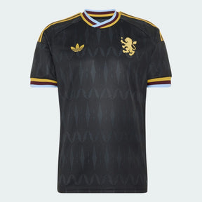 Camisa Aston Villa Away II 2026/27 Torcedor Masculino Adidas Preta