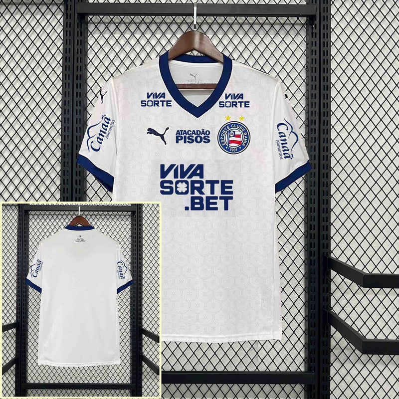 Camisa Bahia Home Full Patrocínios 25/26 - Torcedor Masculina