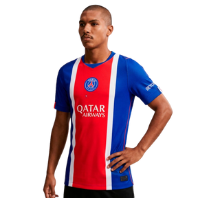 Camisa PSG Home 2026/27 - Torcedor Masculino - Azul e Vermelho