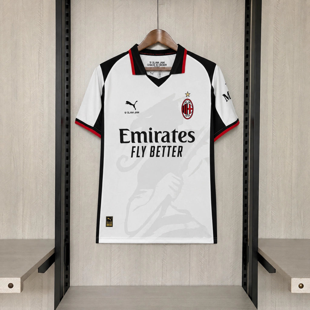 Camisa Milan Slam Jam 2026/27 Torcedor Masculino Puma Branca