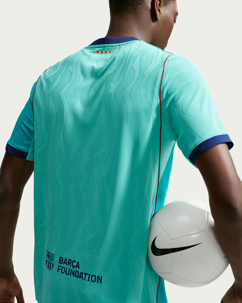 Camisa Barcelona Third III 2026/27 Jogador Masculino Nike Azul