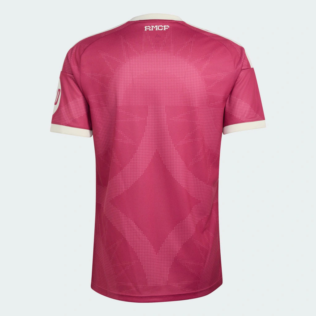 Camisa Real Madrid Third III 2026/27 Torcedor Masculino Adidas Rosa