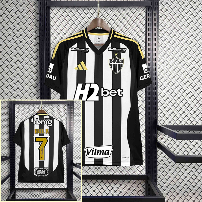 Camisa Atlético Mg Home Full Patrocínios 25/26 - Adidas Torcedor Masculina -