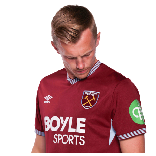 Camisa West Ham United Home 25/26 - Torcedor - Vinho