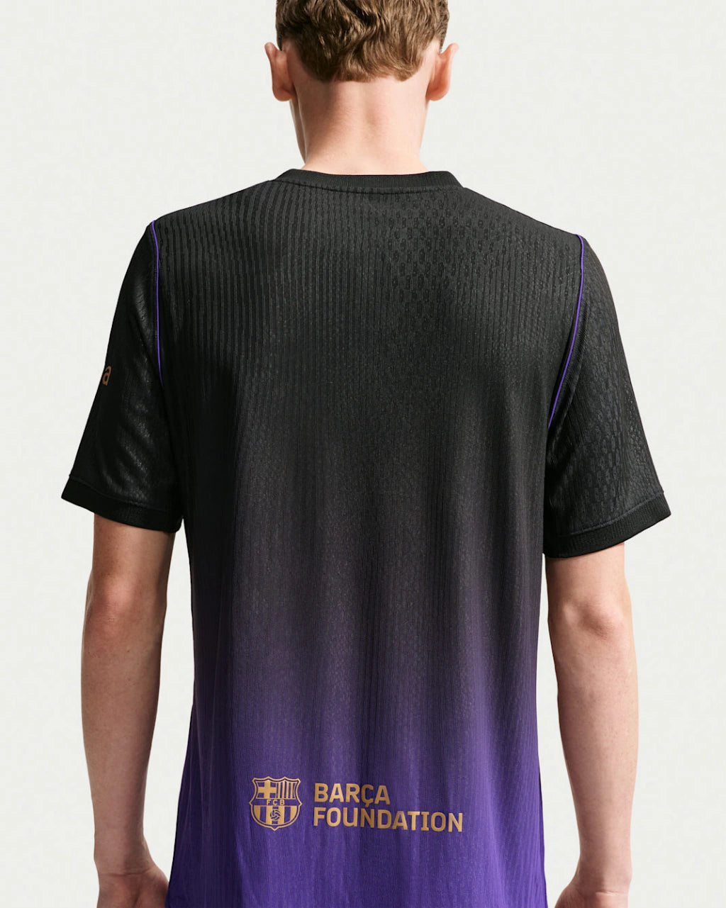 Camisa Barcelona Away II 2026/27 Jogador Masculino Nike Preto e Roxo