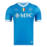 Camisa Napoli Home 25/26 EA7 Torcedor Masculina
