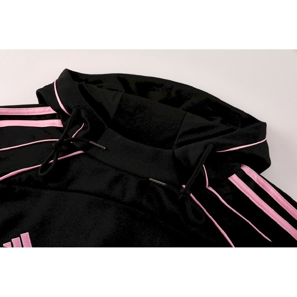 Conjunto Agasalho Treino Inter Miami 25/26 - Preto