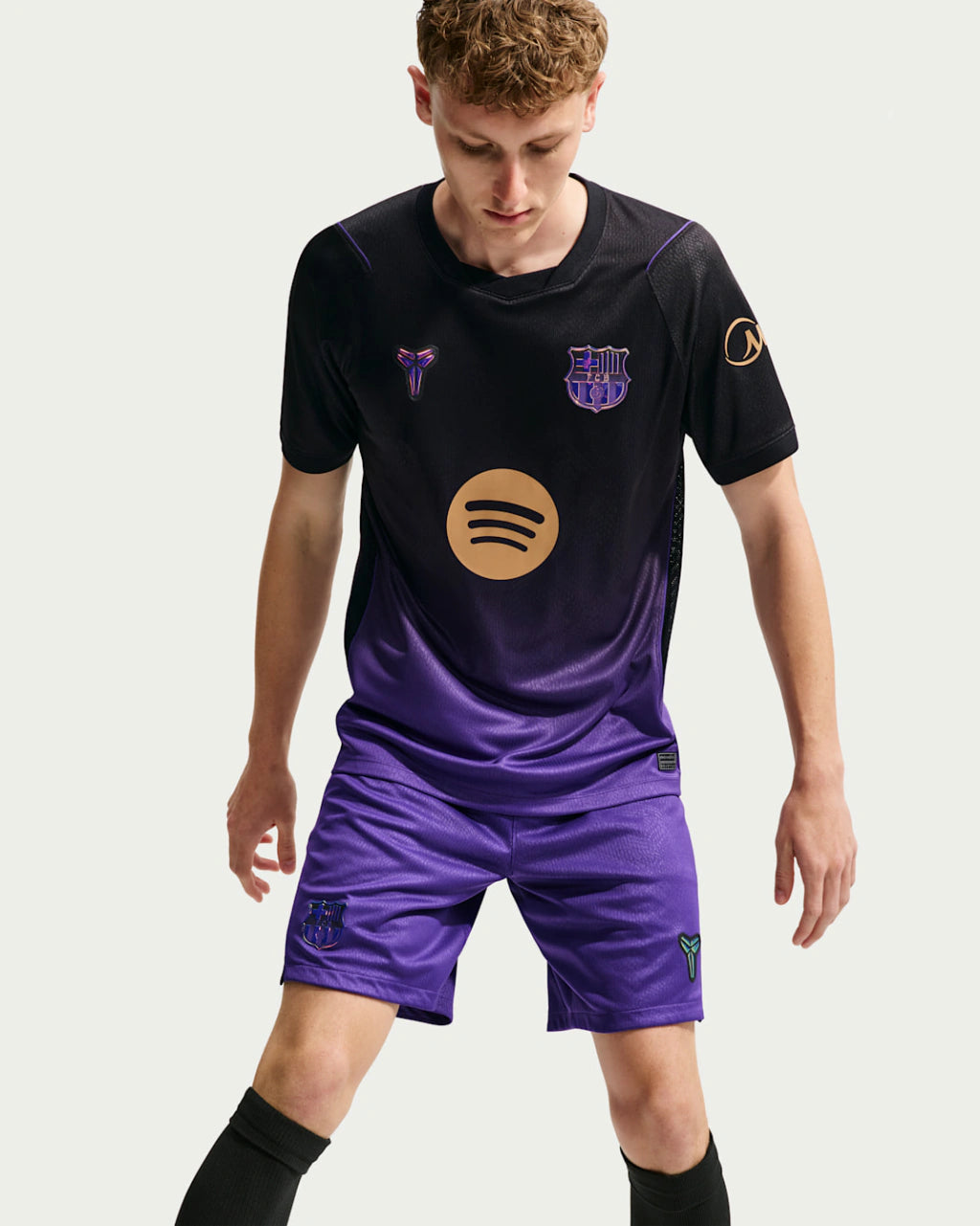 Camisa Barcelona Away II 2026/27 Torcedor Masculino Nike Preto e Roxo
