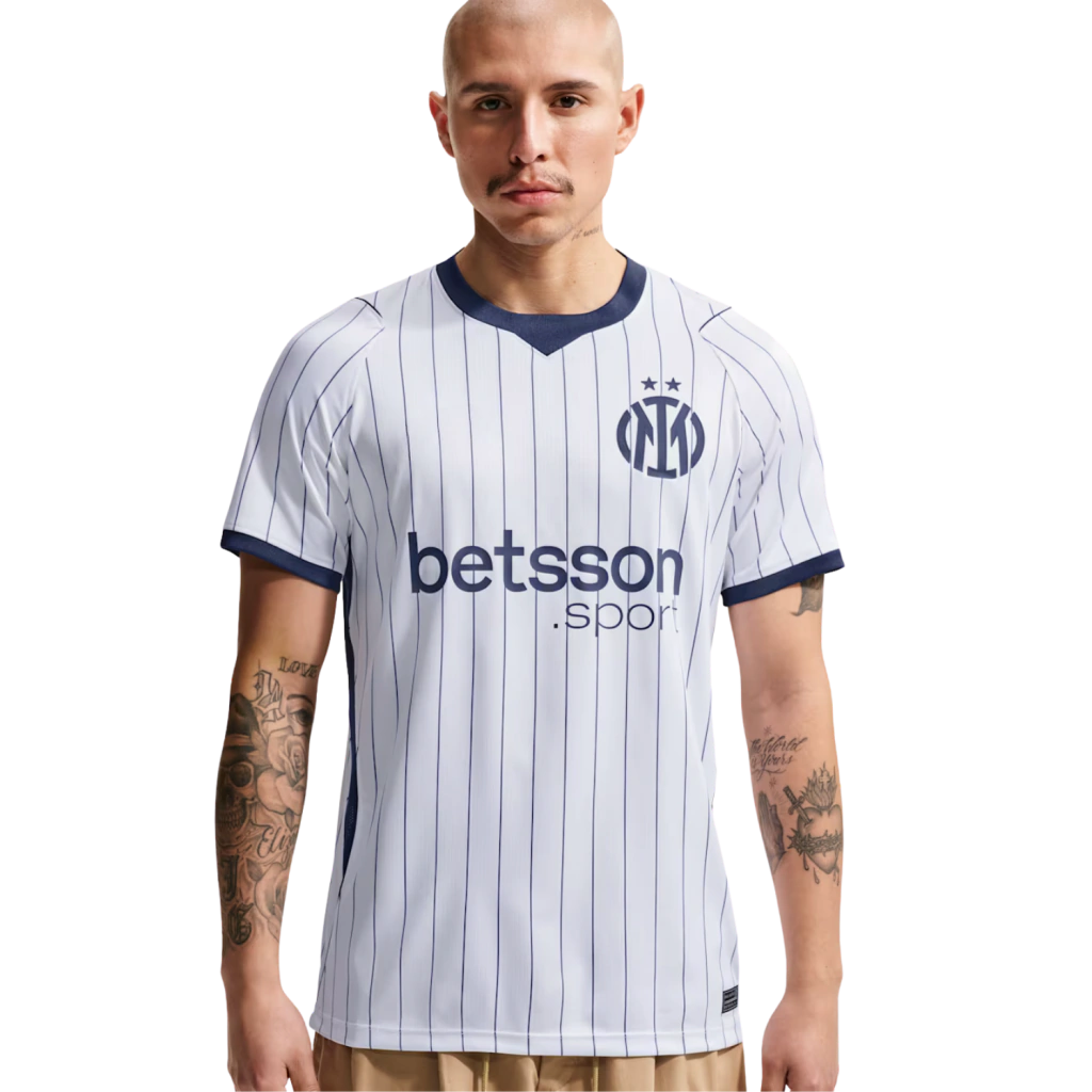 Camisa Inter de Milão Away 2026/27 - Torcedor Masculino - Branco