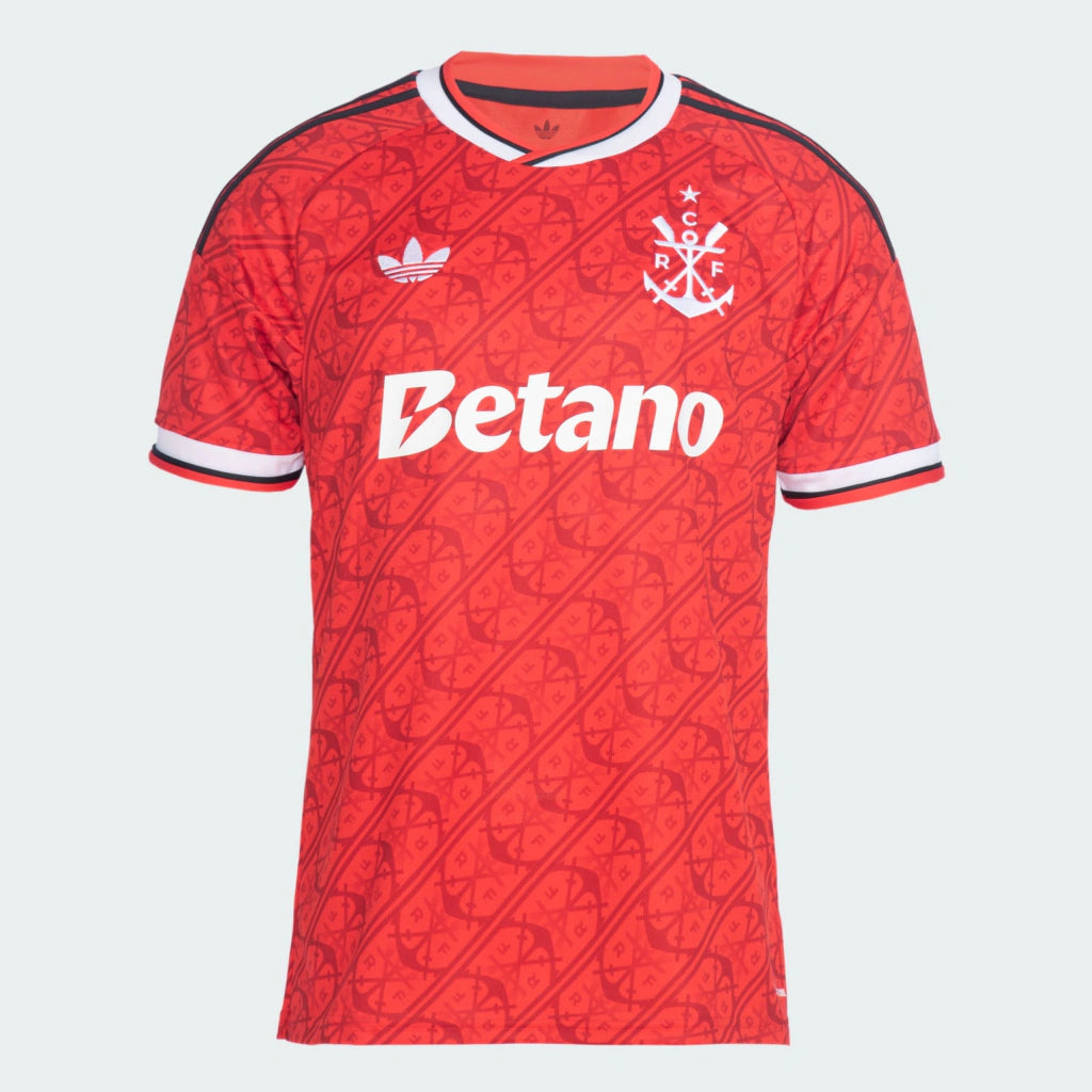 Camisa Flamengo Third III 2026/27 Torcedor Masculina Adidas Vermelho