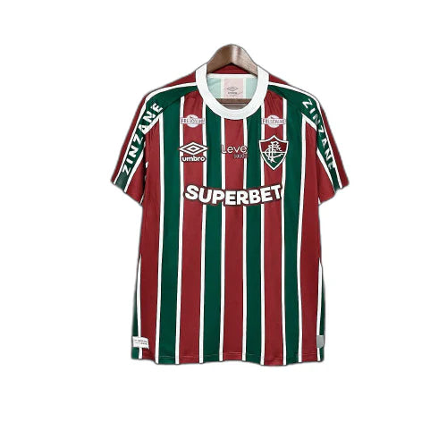 Camisa Fluminense I  - Torcedor Masculina + Patrocínios