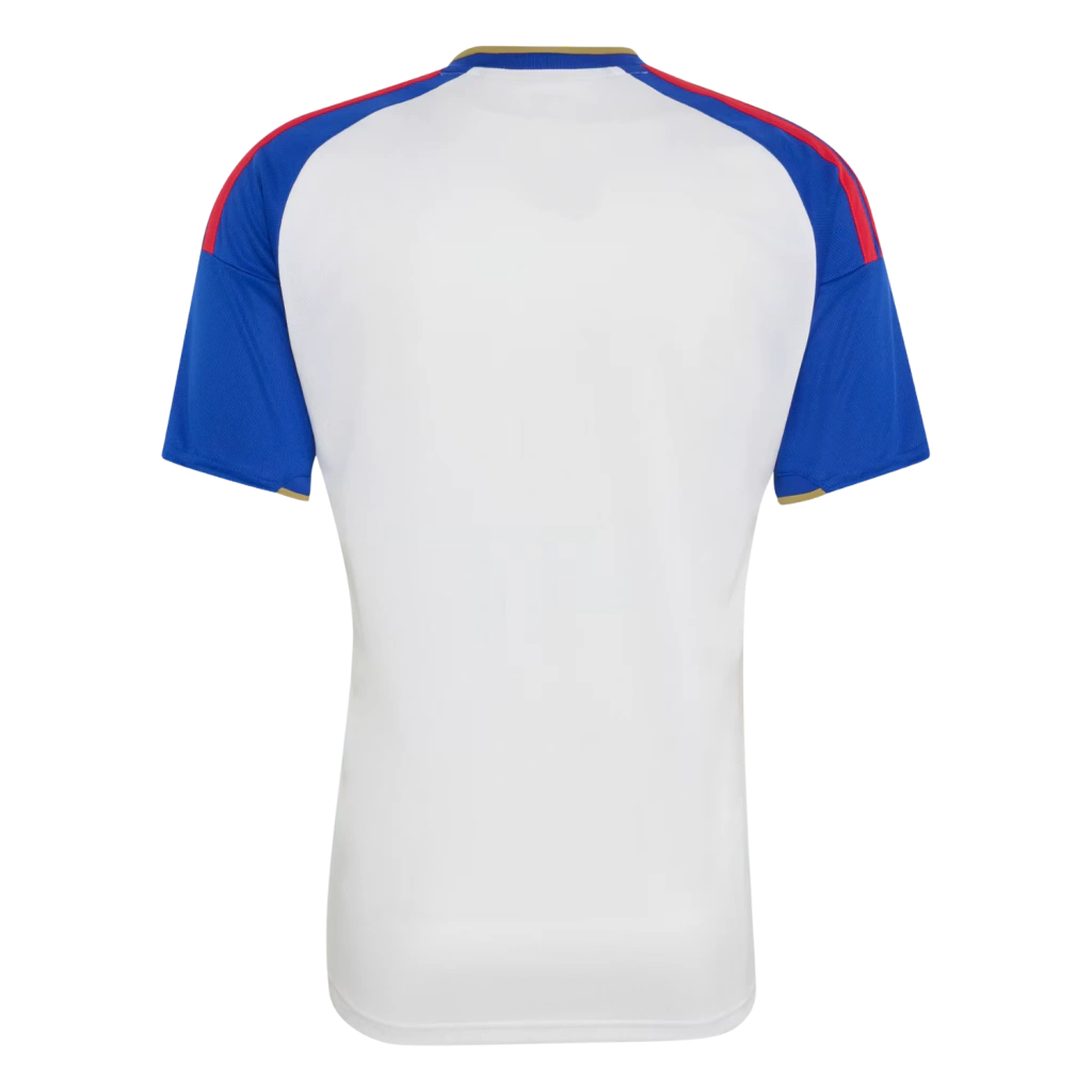 Camisa Lyon Home 2026/27 - Torcedor Adidas Masculino - Branco